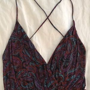 Paisley print Romper